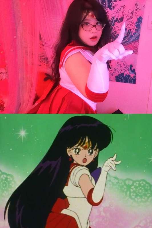 🔥When you're doubting yourself, remember-- Sailor Mars says: "All girls have the power to make their dreams come true!"🔥

September's almost over... So It's time to tease my second Halloween costume!💕My fansly sale is still going until 1 AM EST, so if you wanna see some spicier cosplay posts don't forget to sub! 🥰

More nudes will be posted for Komi-san and Rei Hino fans.... soon!!! 
Is there anyone else you'd wanna see me dress up as in the future?💝

xoxo Sinnamon 
-------------------------
♡ #lewdtuber #anime #asian #egirl #cosplay #vtuber #sailormoon #sailormars ♡