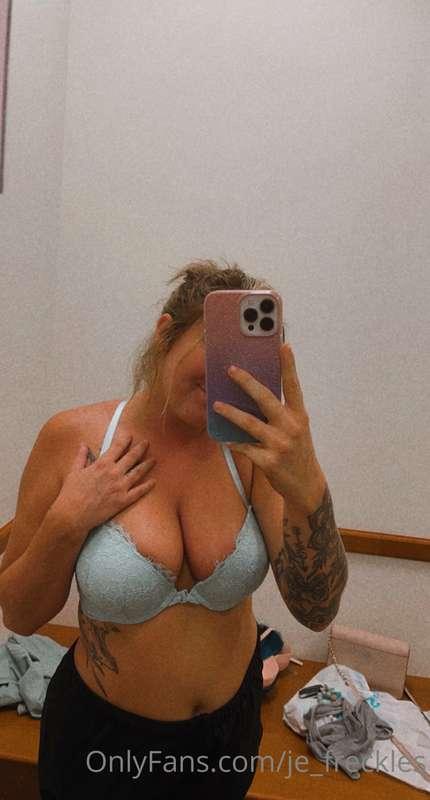 Went and spent $100 on new bras today, but it was much neede..