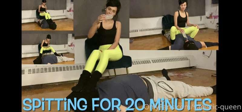 Spitting for 20 MINUTES! - {HD}

Ive got a special treat for..