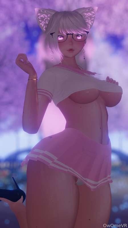 Are you into under boobs?~💕

All my stuffs: https://linktr.ee/OwOmeVR

#hentai #anime #vtuber #lewdtuber 
#ass #lewd #nsfw #nude #fyp #abs #free