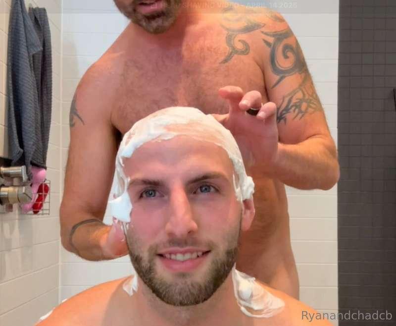 HEAD SHAVING CONTENT! Chad shaves Ryan's head then shaves hi..