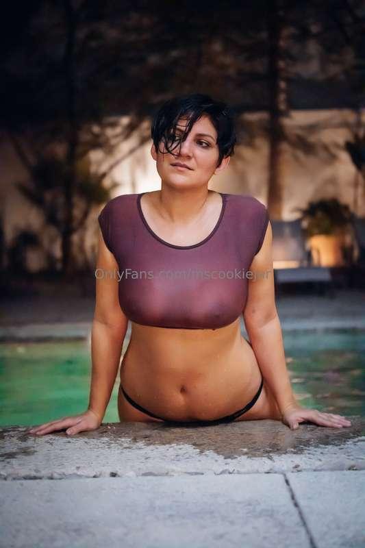 I was freezing my booty off doing this shoot but I think it ..