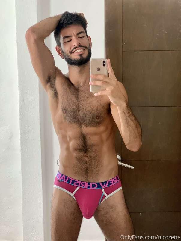 Do you like my Andrew christian’s 🥰