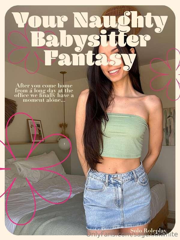 POV: You hired me as your babysitter ~ I've been eager for y..