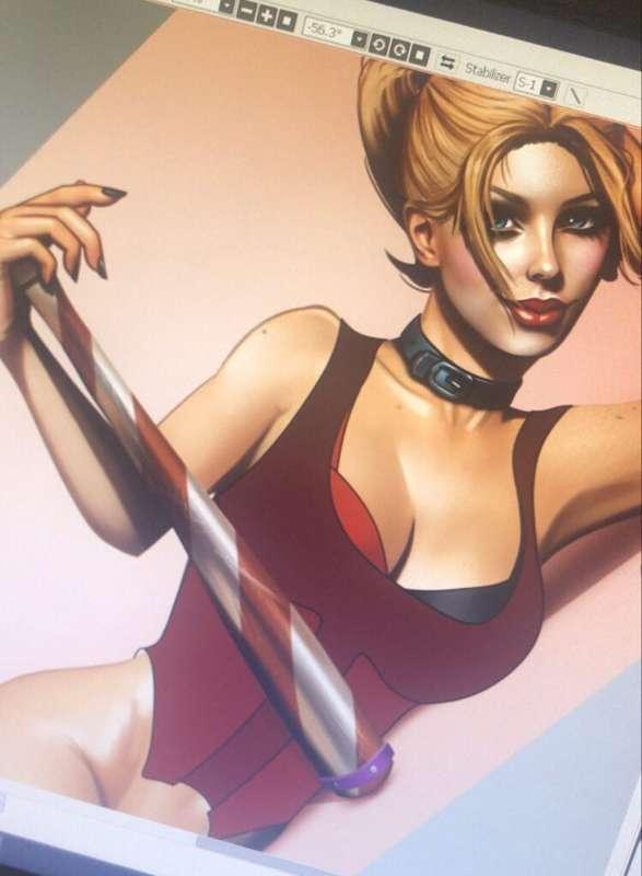 Harley Quinn WIP