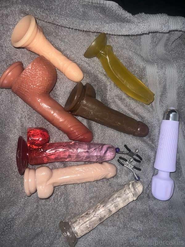 If you order a custom - these are the toys you can pick from..