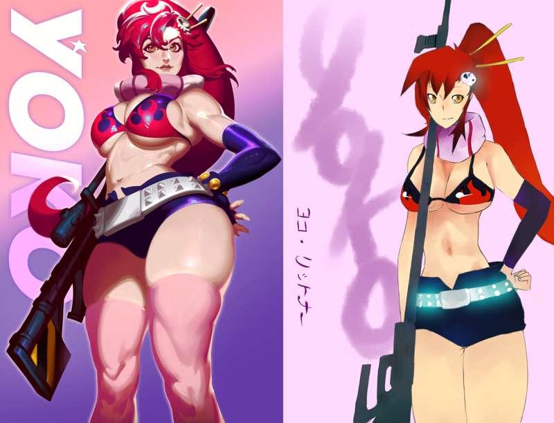 Yoko Littner (redraw of 2011 artwork)