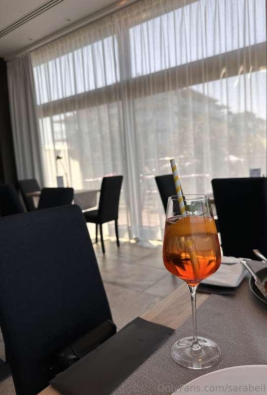 Aperol is a popular Italian aperitif known for its bright or..