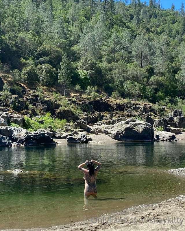 Naked river days are the best days…