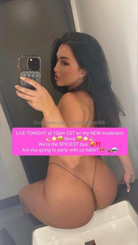 LIVE TONIGHT at 10pm CST w/ my NEW moderator💫⭐️🤩 Nova 🤩⭐️💫 @..