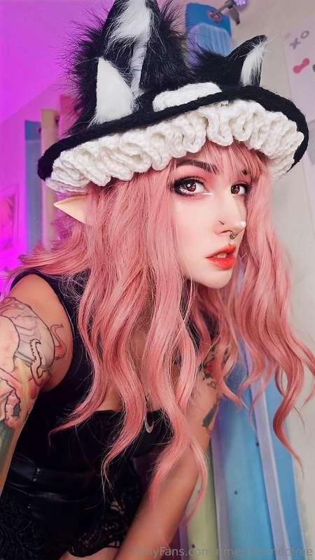 Mushroom neko fairy girl! ✨️