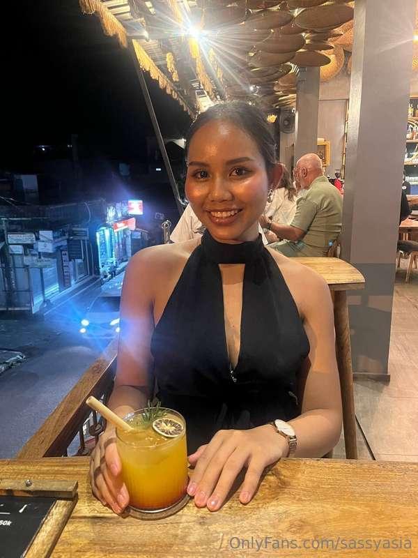 you and me on a date night 🍹