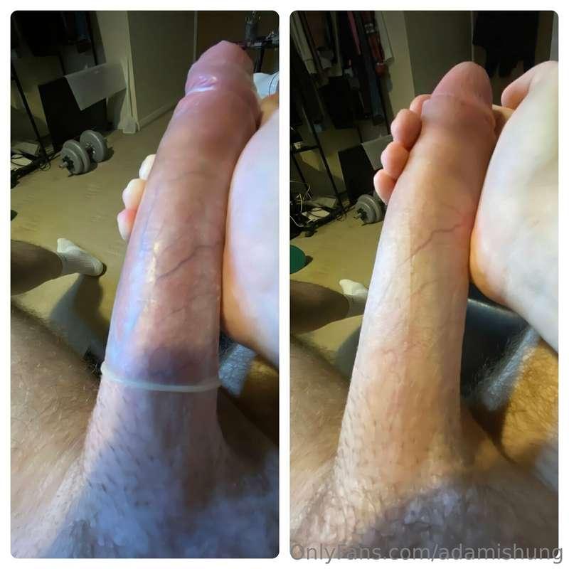 Shall I use a condom?… Or do you want it raw?… 🤔😈