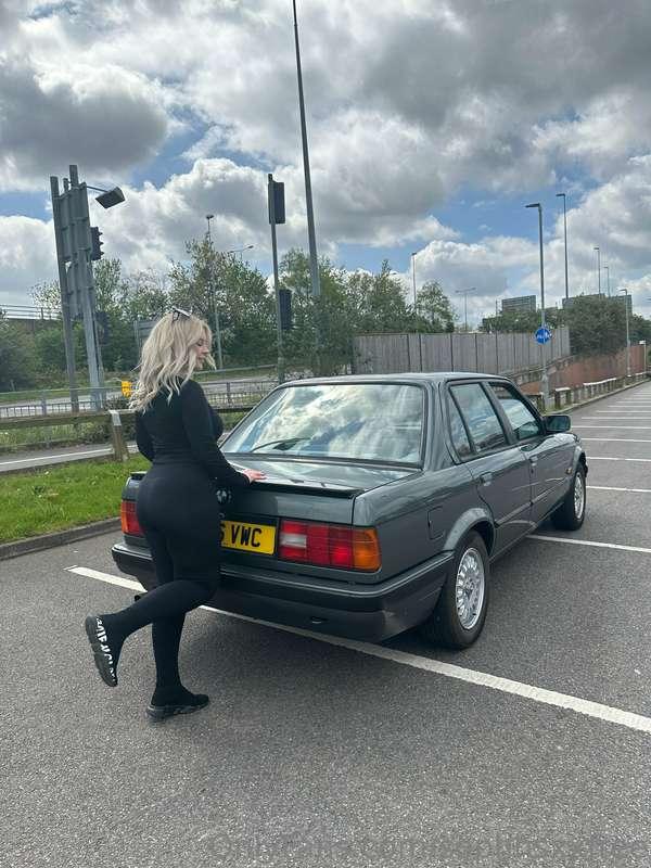 Did you see I bought a bmw! Who thinks I should do content w..