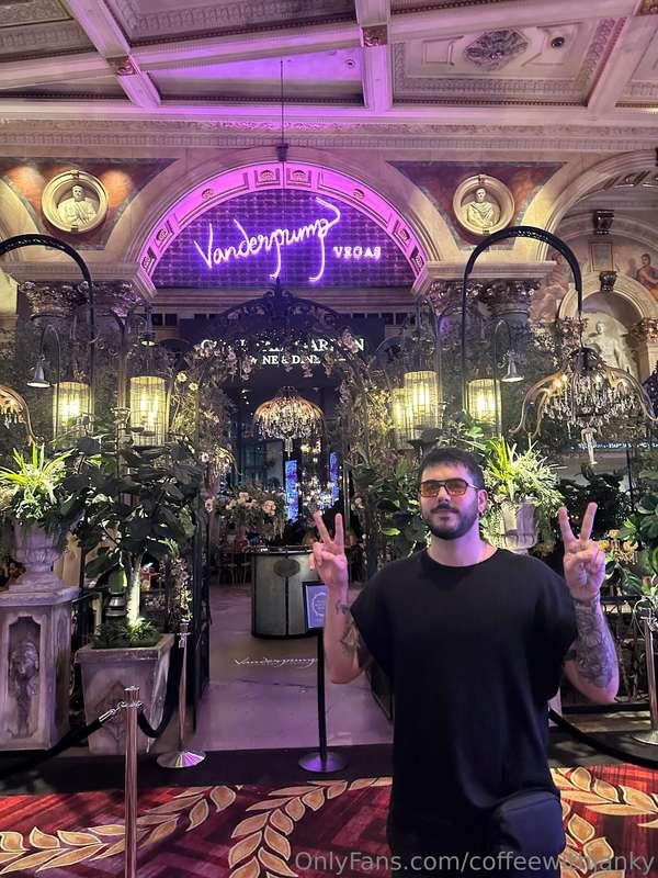 we're in vegas baby!