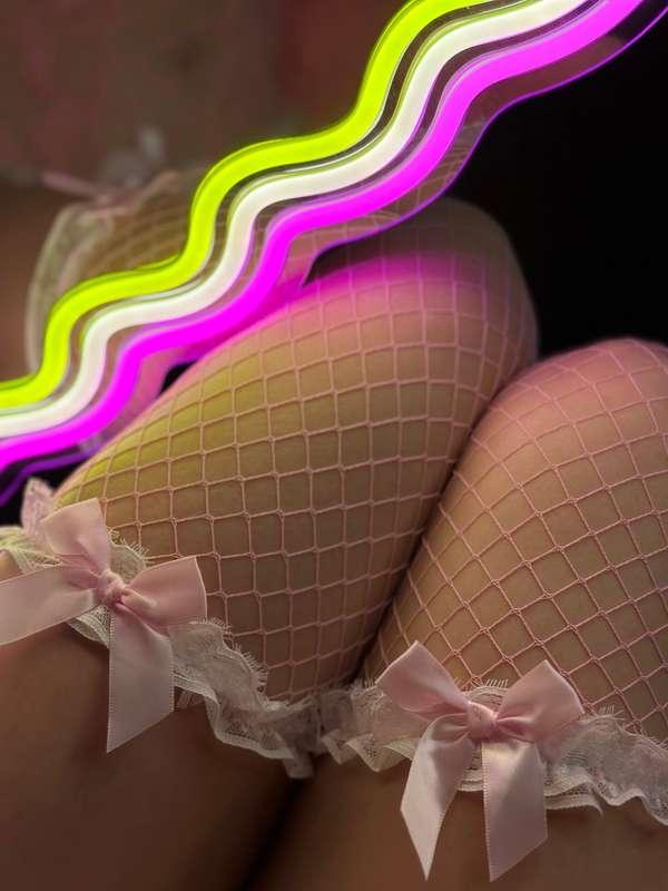 These stockings look so cute on me; I can just imagine your ..