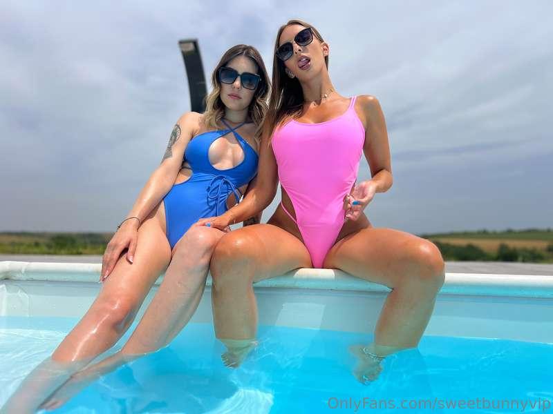 🔥 Here’s the FULL SET with my slutty babe Alina! 💙🩷 We’re te..