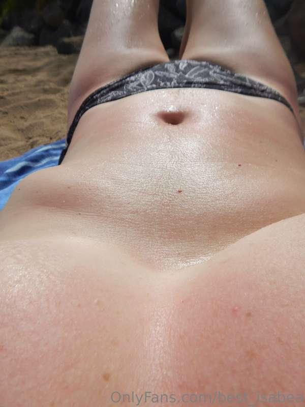 My body enjoys the sun. And what about you? Do you enjoy me?