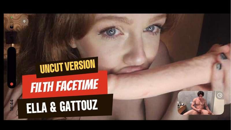 Filthy Facetime. See what me and @gattouz0 got up to.Message..