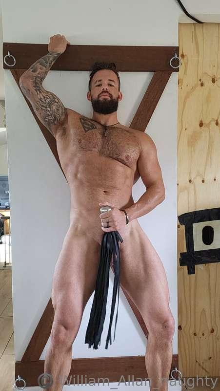 Who wants to be tied up and whipped 😜