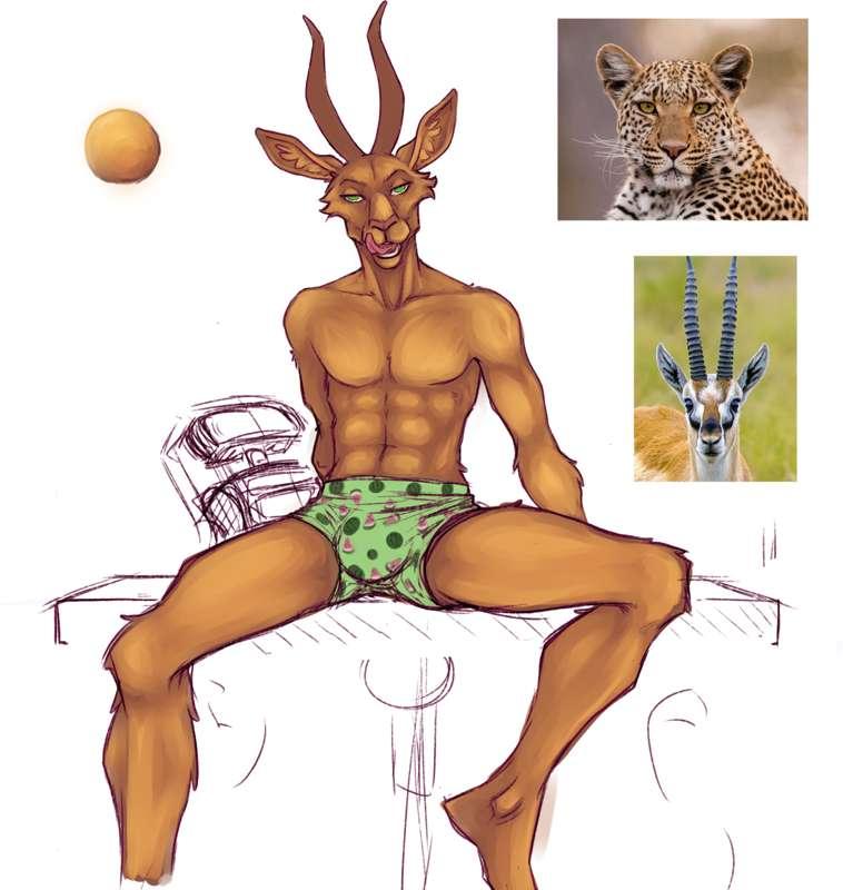Boss Babe - Melon pinup (wip, 18+)