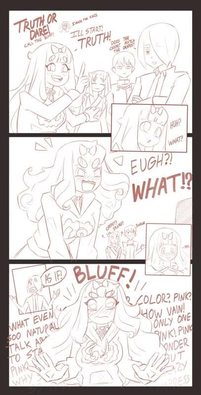 Mini Chika comic wip 