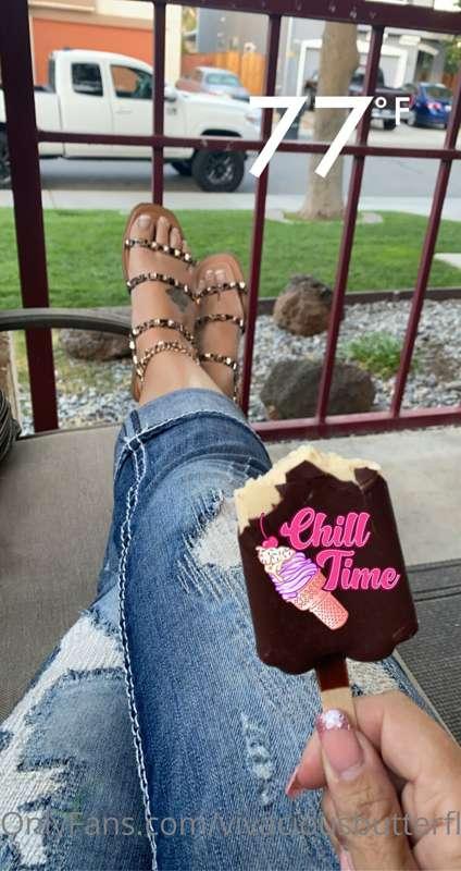 Sometimes you just need to sit on your porch, with your salt..