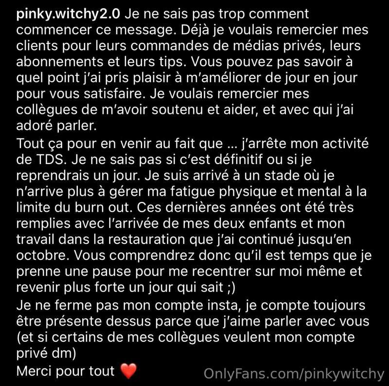 Message important pour la suite de mon OF. 
Il reste ouvert ..