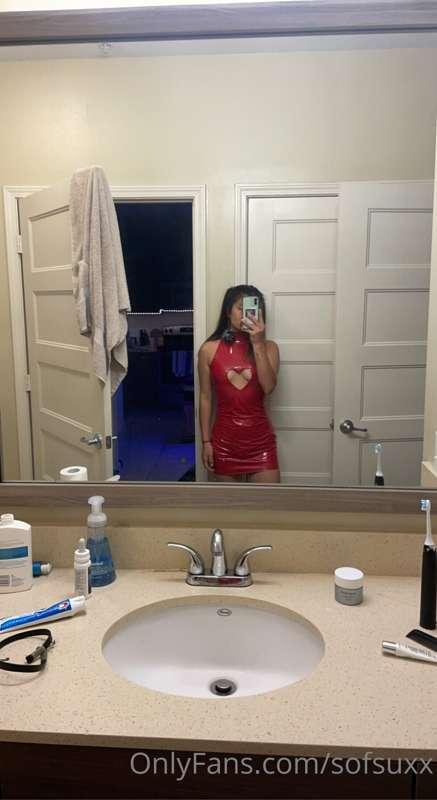 This dress is cute. I’m working on getting content. Trying t..