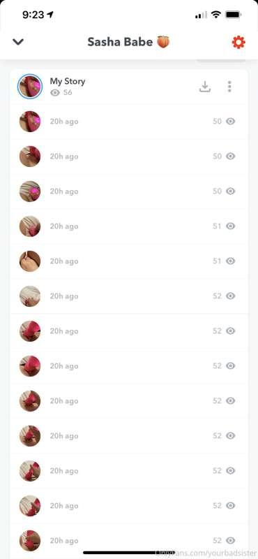 I post all of my masturbation sessions on my premium snap! D..