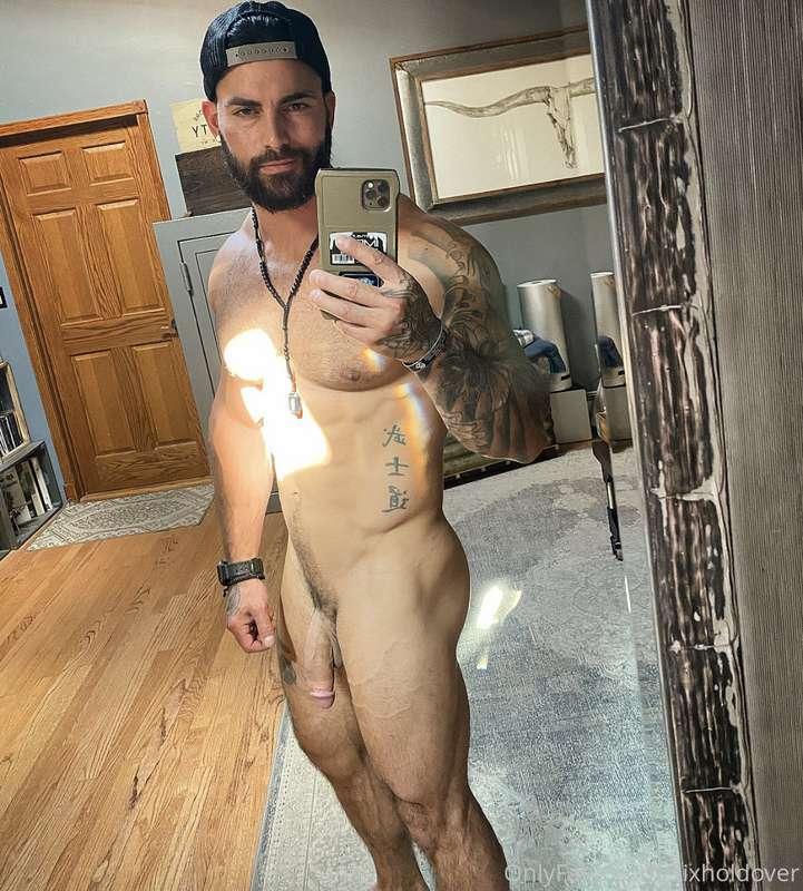 Walking around the house naked 😏