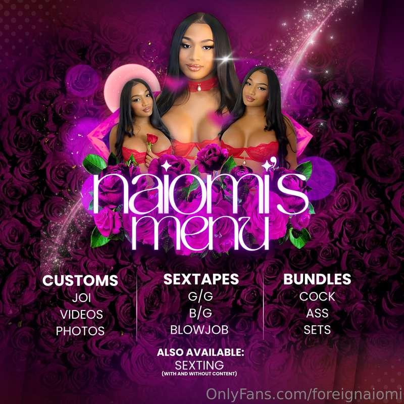 Peek at my steamy content menu 😈 Which one’s got you aching ..