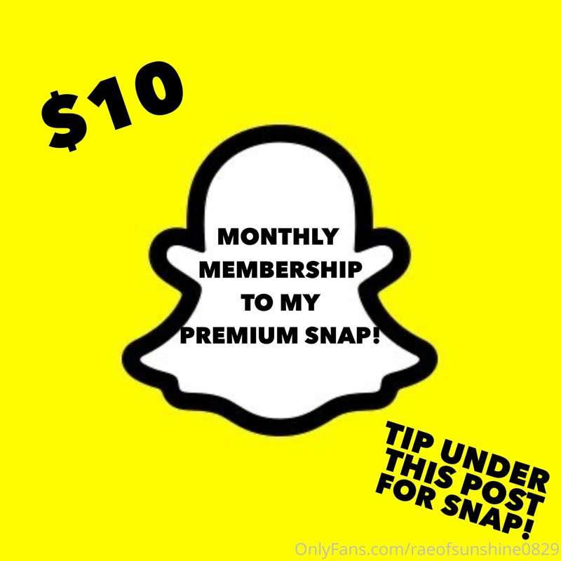 My Only Fans subscribers get 50% off premium snap membership..