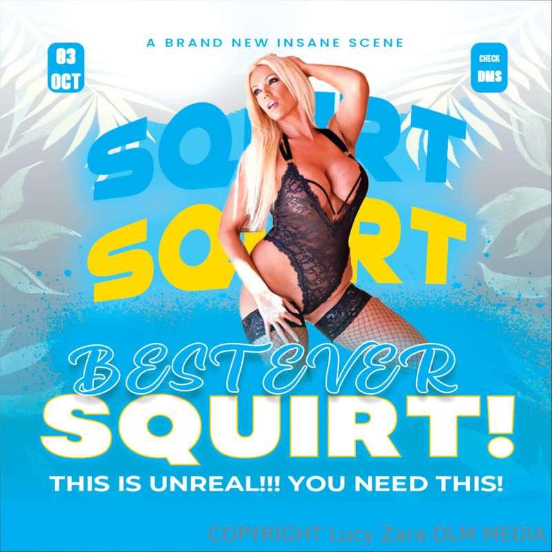 CHECK OUT MY INSANE NEW SQUIRT VIDEO IN YOUR DMS NOW 😈😈😈😈