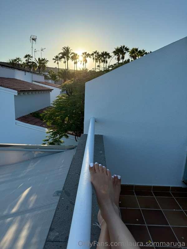 Taking a moment to soak in the view and reflect on all the h..