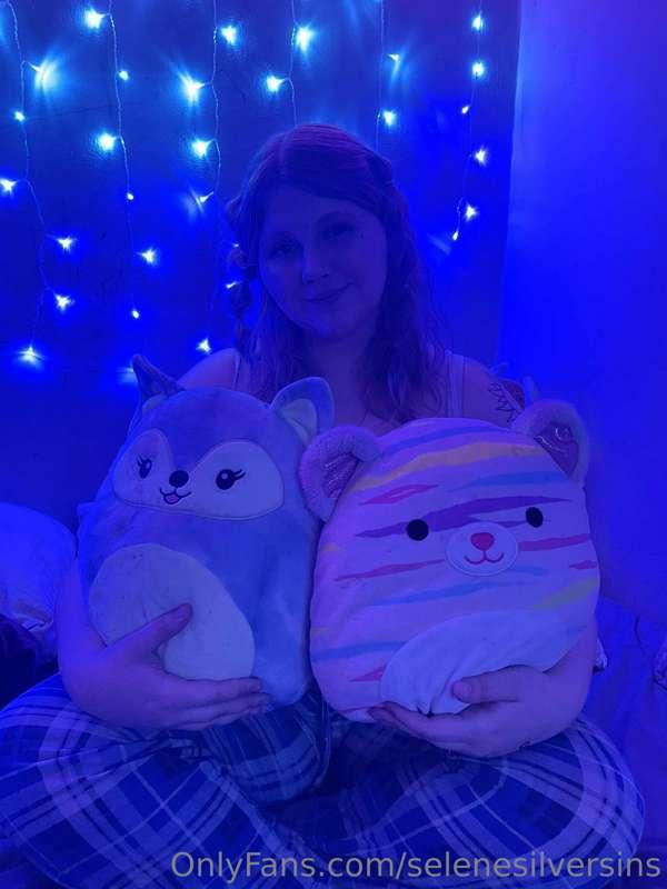 Feeling cute with my favorite squishmallows, buy me one and ..