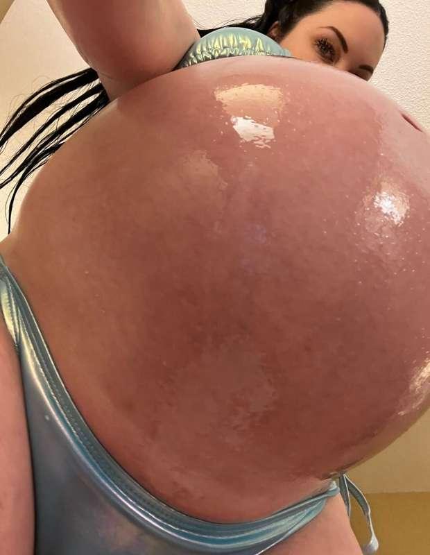 Covered in oil