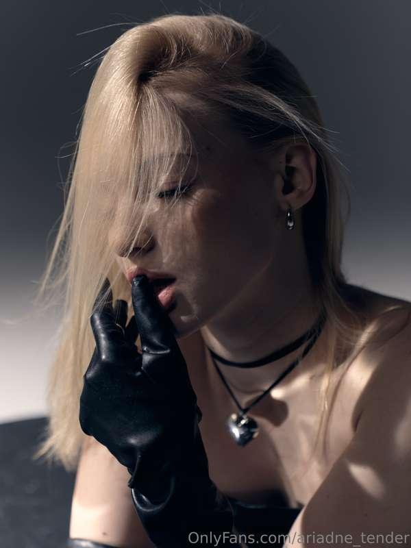 Sometimes I like to be just so restrained and mysterious, le..
