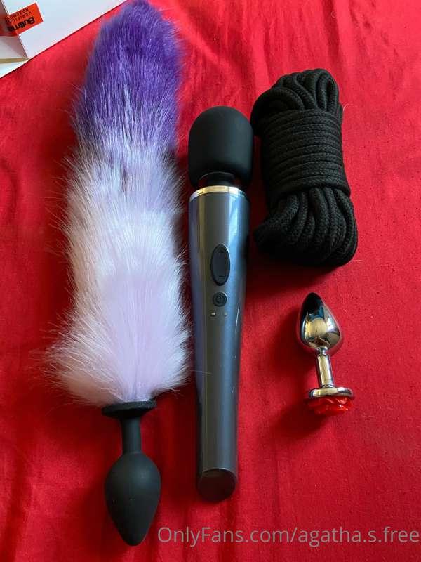 New toys 😋💦