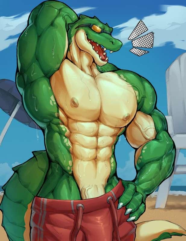 Lifeguard Renekton + 1 NSFW Alt (Only Patrons)