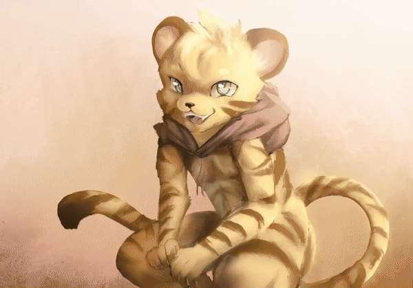 Tiger Boy (Timelapse)