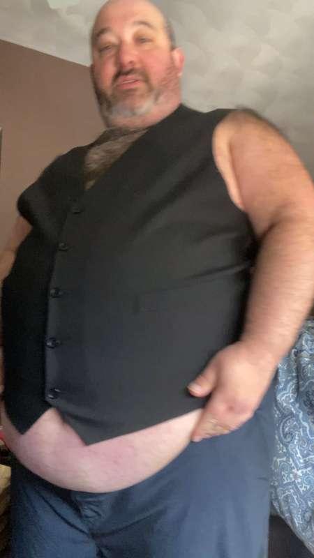 FatDad in a little Vest