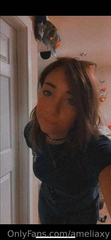 Grainy throwback picture from summer! I felt cute!  I wasn’t..