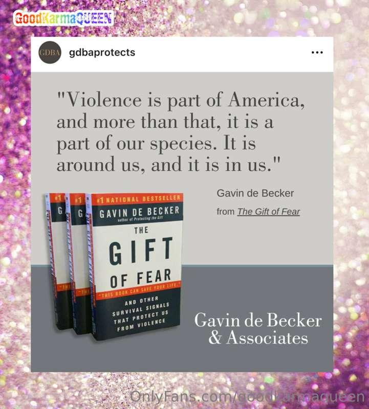I highly recommend this book… For example, Gavin writes:

Th..