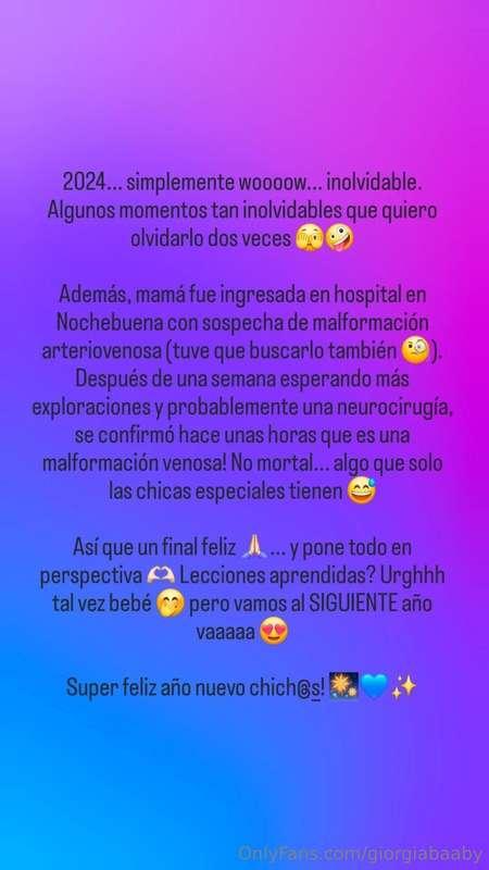 Feliz Año nuevo chicooooos ✨️🎆Publiqué eso en mis otros rede..