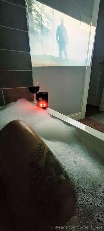 Will you come wash my back? If I'm feeling generous I might ..