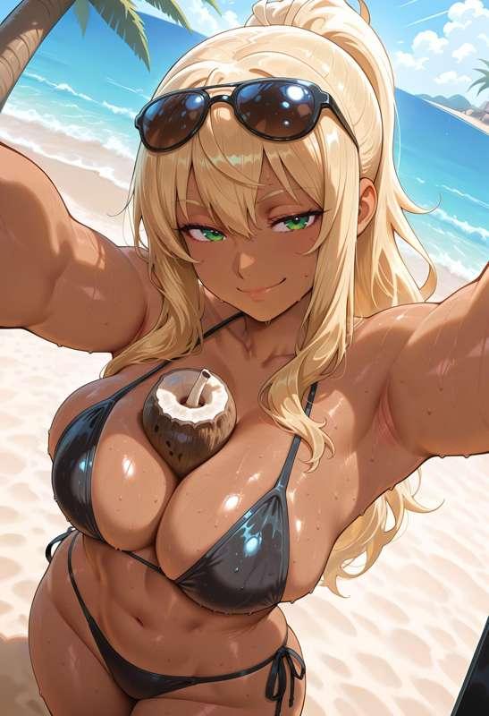 Dumbbell Nan-Kilo Moteru? | Hibiki Sakura Bikini NSFW