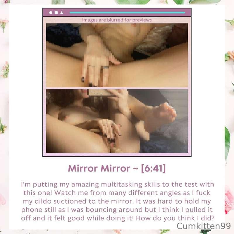 ***Mirror Mirror***
I’m putting my amazing multitasking skil..