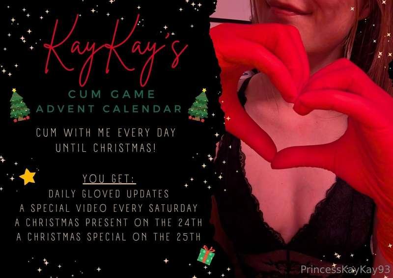 It's time for 🎀🎁🎄KayKay's Christmassy Unbeatable Masturbatio..