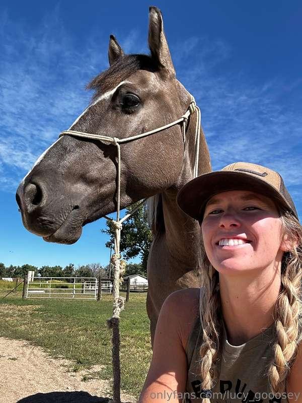 Yes I am committed to a man, he eats a lotta hay🩵